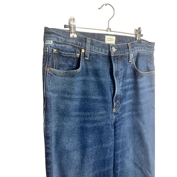 Citizens of Humanity Paloma Baggy Jean in Everdeen Size 30 - Picture 6 of 10